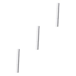 Mipcase 3sets 3ml Refillable Nail Polish Pen Brush Tip Aluminum Tube Empty Nail Polish Container for Cosmetics 5pcs*3