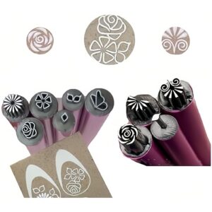 10 PCS Nail Art Stamp Pen,2024 New Flower Nail Art Pen Set,Nail Art Dotting Tools with Simple Design,Nail Stamp Pen DIY Nail Art Tools with Different Patterns for Girls and Women