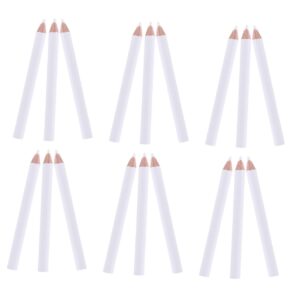STOBOK 35pcs Rhinestone Picker Tool Adhesive Picker Pencil Nail Point Drill Pen Dotting Wax Pencil Gem up Tools for Nail Art White