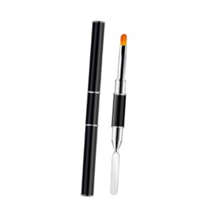 MERRYHAPY Multi-function Manicure Tool 2pcs Nail Glue Pen Brush Nail Art Pen for Gel Glue for Builder Gel Acrylic