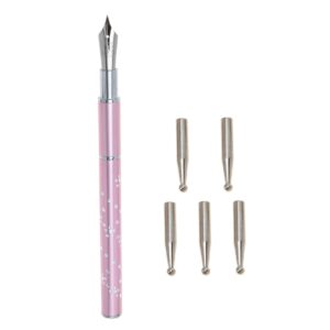 Ipetboom Complete Nail Art Toolkit with 5 Dotting Pens for Home Professional Nail Salons