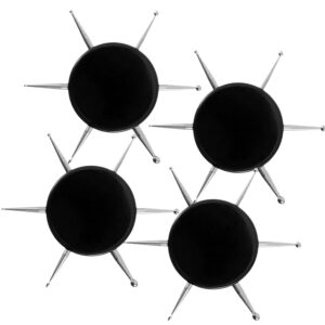 Beavorty 4pcs Nail Art Drill Pen Tools Small Dotting Tool Detail Nail Art Tool Nail Art Dotting Tool Nails Art Pen Circular Nail Dotting Tool Nail Tool Stainless Steel Manicure Miss Clay