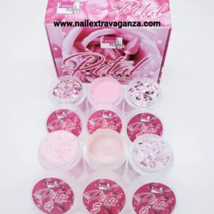 Fantasy Nails Petal Acrylic Powder Collection 6jars 7grms each