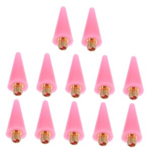 Hemoton Jewelry Pen Head Tip 12pcs Replacement Wax Heads Nail Picker Wide Application for Professional Home Use