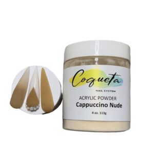 Acrylic Nail Powder of Coqueta Nail System (Cappuccino Nude)