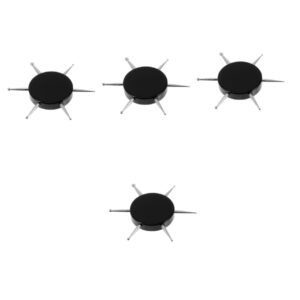 FOMIYES 4pcs Professional Manicure Tools Circular Dotting Tool Nail Rhinestone for Nail Art