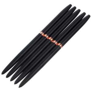 WOONEKY 5pcs Fine Line Nail Art Liner Pens Set Thin Brush for Nail Art Small and Compact for Home/salon Use