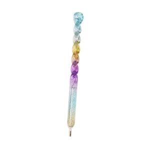 Hemoton 2pcs Pen Dotting Tool Rhinestone Picker for Craft Single Headed Plastic Nail Point Pen for Home Office School