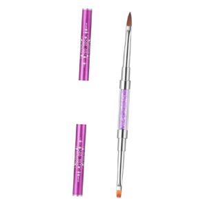 Homoyoyo DIY Nail Art Pens – Gel Nail Brush Set for Creative Manicure Designs – for Nail Art Enthusiasts Easy to Use & Ideal for Professional and Home Use Purple