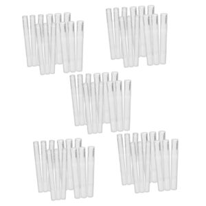 minkissy 5sets Refillable Nail Oil Pens Cuticle Oil Pen Empty Lip Gloss Tubes Nail Polish Applicators Art Tools 12pcs*5