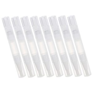 DOITOOL 4sets Cuticle Oil Empty Manicure Pens Stylish Nail Oil Twisting Pen 8pcs*4