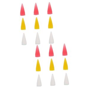 Mipcase 2sets Nail Art Accessories Rhinestone Pen Heads Replacement Tips for Waxing Pens 9pcs*2