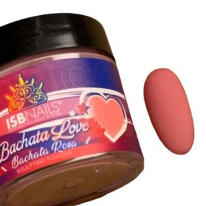 Acrylic Sculpting Powder Nails BACHATA ROSA By ISB NAILS 4 onz