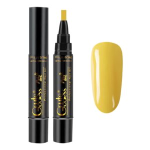 Nail Polish Pen>3 in 1 One Step Gel Nail Polish Pencil>Nail Art DIY Drawing Polish Marker Pen>Soak Off UV LED Nail Varnish Nail Tools for Women>Ideal for Home and Professional Manicure (B) (H)