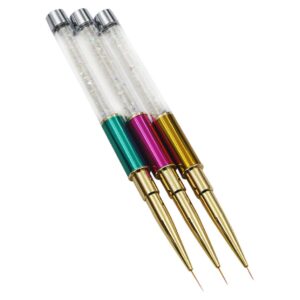 DEARMAMY Creative Nail Art Brush Nail Painting Pen for Manicure Durable Manicure Brush Tool for Home Professional Use