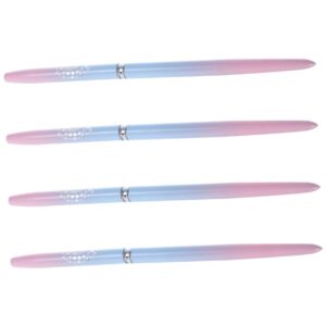 Ipetboom 4pcs Nail Art Brush Pen Set Gel Polish Smooth Tip for Diy Nails Painting Home Salon Nail Art Tools