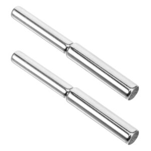 NOLITOY 4pcs Cat Eye Nail Magnet Tool>2 Size Gel Polish Nail Art Stick Double Ended Cylindrical Magnet for Home DIY Salon