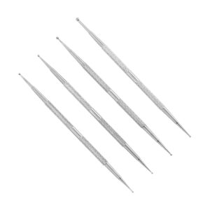 ADOCARN 4pcs Rhinestone Picker Pen Set Nail Art Dotting Tool for Women Sturdy and Easy to Use for Manicure