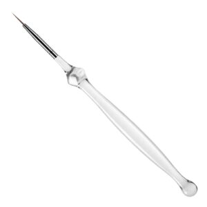 Nail Brush Elegant Nail Pen Set with Handle Easy to Use Eyeliner Tool Suitable for Home Salon Nail Polish Sets for Girls Ages 10-12 with Dryer (As Shown-a>One Size)