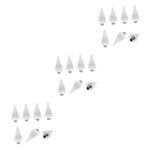 NOLITOY 3sets Rhinestone Art Pen Wax Head for Nail Design Diy Nail Art Sculpture Pen Replacement Tip Manicure Tools 10pcs*3