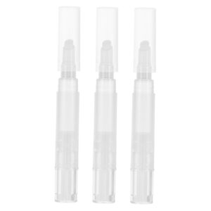 OHPHCALL Sealed Freshness in 3pcs Nail Polish Pen Refillable Cuticle Oil Pen Versatile Makeup Tool