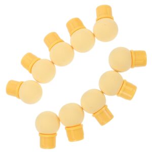 VINTORKY 10Pcs Gradient Shading Sponge Pen Tips for Nail Art Flexible Dotting Glue Pen Replacement Heads for Manicure for UV Gel and Nail Beauty