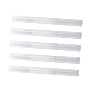 VINTORKY Set of 20 Empty Nail Oil Pens 3ml Liquid Containers for Lip Gloss Nail Polish Perfume Twist Pen Design