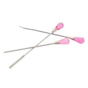 Hemoton Nail Care Device Set 6pc Manicure Mixing Tools Dark Green Stir Bar for Salon Use Random Color