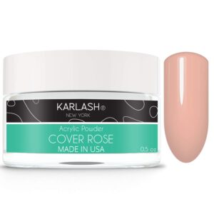 Karlash Professional Acrylic Powder 0.5 oz (Cover Rose 0.5 oz)