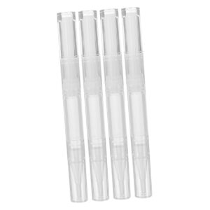 DOITOOL Cuticle Oil Large Container 4pcs Nail Nutrition Pen Empty Lip Makeup Pen Set