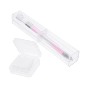 WOFASHPURET Rhinestone Pen Tool Nail Art Dotting Round and Square Diamond Picker Abs Material