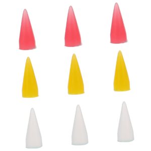 BIUDECO Replacement Pen Tips for Waxing 9pcs Rhinestone Picker Dotting Pen Head Nail Art Tool Set