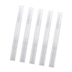 Didiseaon Lip Oil Containers Empty : 20pcs Nail Oil Pens Brush Pen Refillable Liquid Tube Applicators