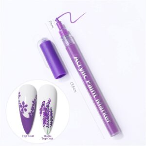 1pc 16 Color 3D Nail Art Pens>Nail Point Graffiti Dotting Pen Drawing Painting Liner for DIY Nail Art Beauty Adorn Manicure Tools