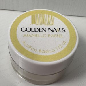 Acrílico Holden Nails Amarillo Pastel