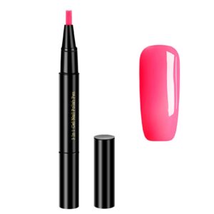 DIY Nail Polish Pen Nail Enhancement Tools 3D Paint Pen Nail Tracing Point Flower Pen Nail Brush 8ml 1PC