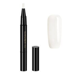 DIY Nail Polish Pen Nail Enhancement Tools 3D Paint Pen Nail Tracing Point Flower Pen Nail Brush 8ml 1PC