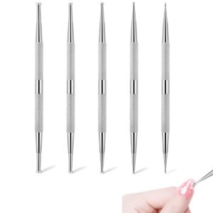5PCS Dotting Pen Tool Nail Art Tools 2 Way Dotting Pen Tool Nail Nail Art Tip Dot Paint Manicure kit Nail Art Tools Dotting Tools Dotting Tools for Nail Art