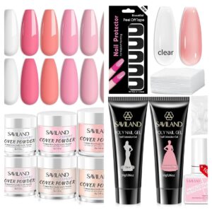 Saviland Acrylic Powder Set and Poly Gel Nail Kit