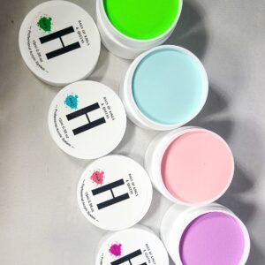 HOKAQ’s Colored Dip Acrylic Nail Powder Collections (4 pc Set> Fruits)