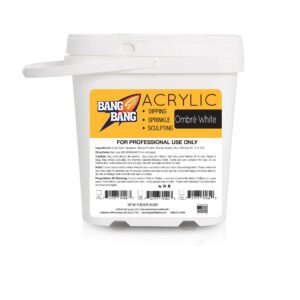 BangBang Acrylic Powder – Ombre White – 5 lbs