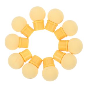 Baluue 10Pcs Gradient Shading Sponge Tips for Nail Art Reusable Dotting Pen Replacement Heads for Gel and Manicure for Professional and Home Use