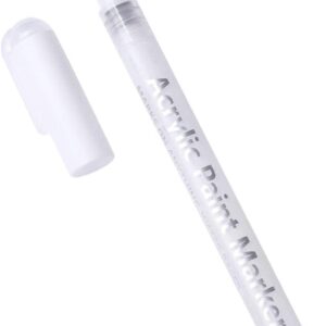 IMGDD White Nail Polish Pen>1 PCS Nail Art Pen>Nail Pencil>DIY Drawing Painting Pen>for Nails DIY (White>1pcs)