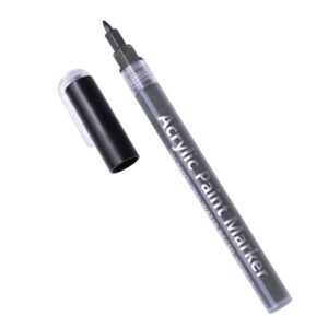 IMGDD Black Nail Polish Pen>1 PCS Nail Art Pen>Nail Pencil>DIY Drawing Painting Pen>for Nails DIY (Black>1pcs)