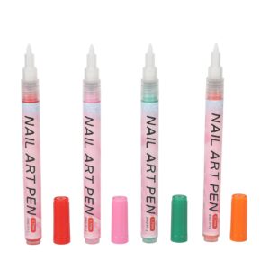 Nail Art Pens>Lasting DIY 12 Colors Right Size Nail Graffiti Pen for Details