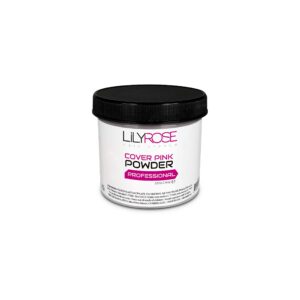 LILYROSE Acrylic Powder Colored Nail Manicure Powders Colors Tips Nails UV/LED Light (220g> COVER PINK)