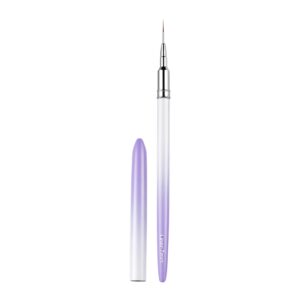 Purple 25mm Nail Art Pen for Painting Exquisite DIY Nail Art Liner Brush Tool Foot>Hand Nail Care Tools