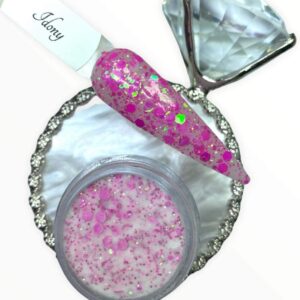 Idony Dip Powder> Acrylic Powder> Nail Art Designs> For Home or Salon Use. Dip Powder System> Long Lasting> Cruelty Free. 0.25 Oz Jar.
