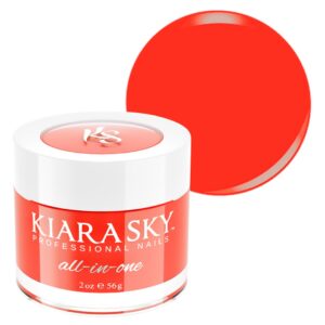Kiara Sky All-In-One Acrylic Nail Powder | Multi-Use Dip & Acrylic Powder | Sculpting> Overlay & Dipping 2 oz> No Redgrets