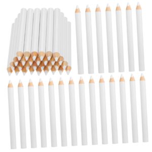 NOLITOY 30pcs Nail Art Rhinestones Dotting Tool Colorful Stones Picker Pen for Nail Art Wooden Whitening Pencil